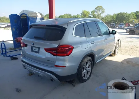 2020 BMW X3 Sdrive30I из США, поврежденный, VIN 5UXTY3C04LLE55196